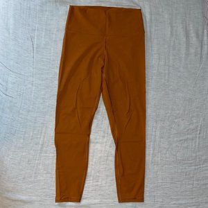 Everlane Perform Leggings in Copper, Size L Regular (NWOT)